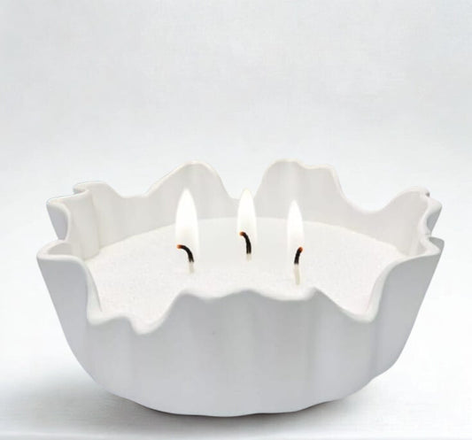 Large Asymmetrical Candle Vessel