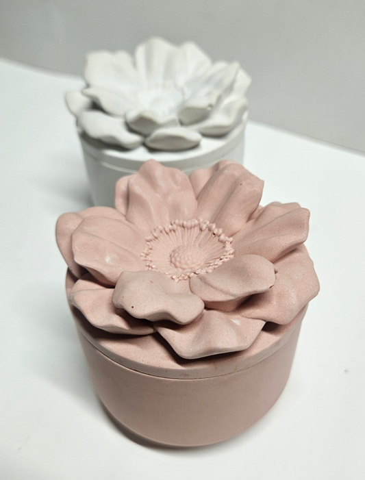 Relief Flower Vessel